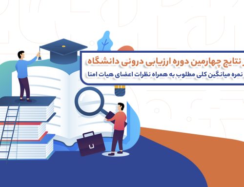 انتشار نتایج چهارمین دوره ارزیابی درونی دانشگاه
