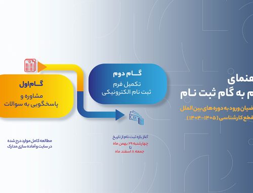 راهنمای گام به گام ثبت نام متقاضیان ورود به دوره های کارشناسی بین الملل